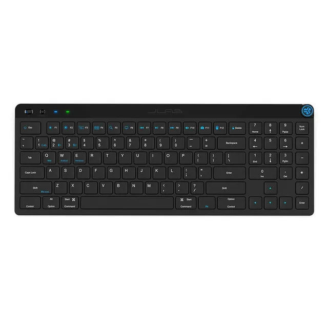 jlab-jbuds-wireless-keyboard-black-2-4ghz-bluetooth-5-2-10-monats-akku image 1