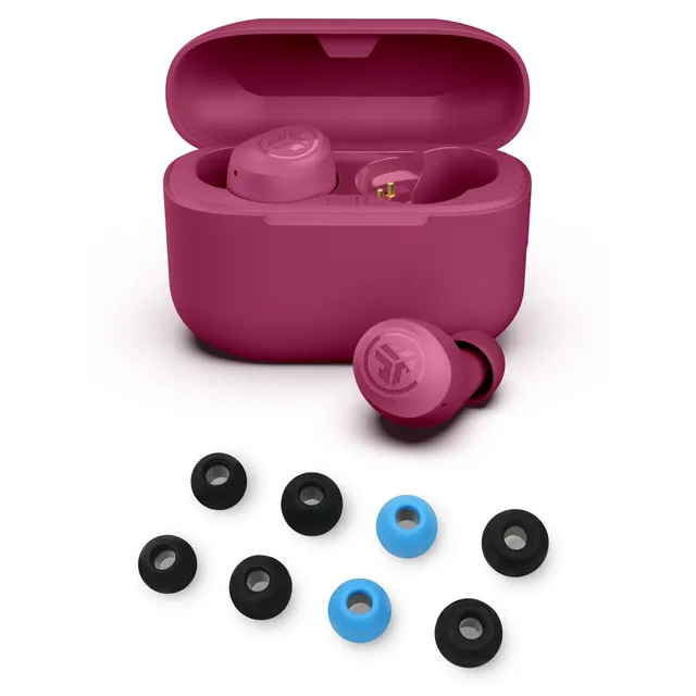 jlab-go-pop-dark-pink-true-wireless-earbuds-mit-cloud-foam-tips-geschenkset-in-e image 1
