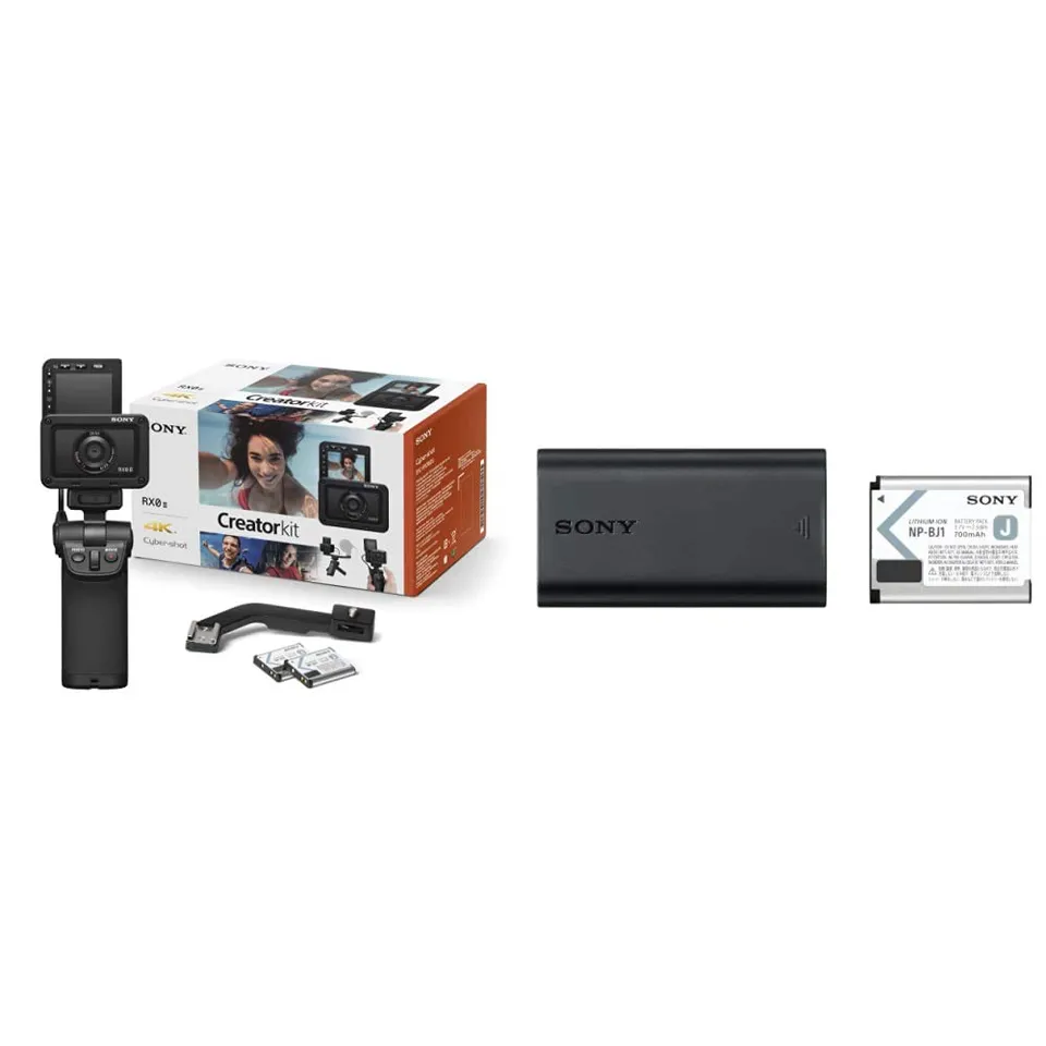 sony-rx0-ii-creator-kit-ultra-kompakte-robuste-kamera-mit-aufnahmegriff-vct-sgr1 image 1