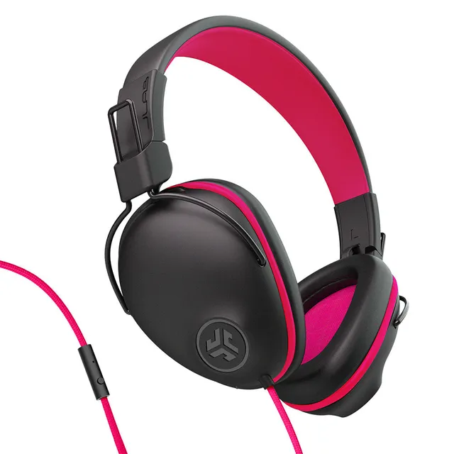 jlab-jbuddies-pro-wired-over-ear-kinderkopfh-rer-pink-mit-85-95-db-h-rschutz-sch image 1