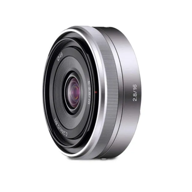 sony-sel16f28-16mm-f2-8-super-weitwinkel-festbrennweite-aps-c-e-mount-silber image 1