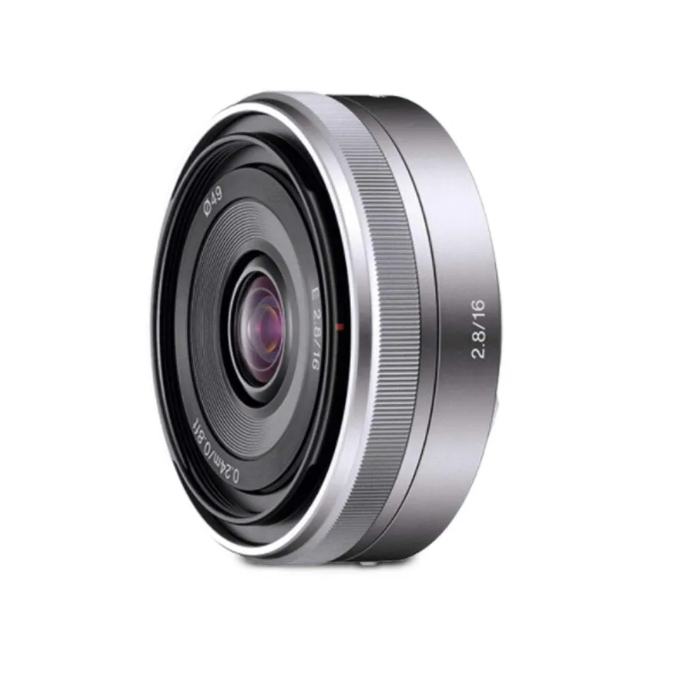 sony-sel16f28-16mm-f2-8-super-weitwinkel-festbrennweite-aps-c-e-mount-silber image 1