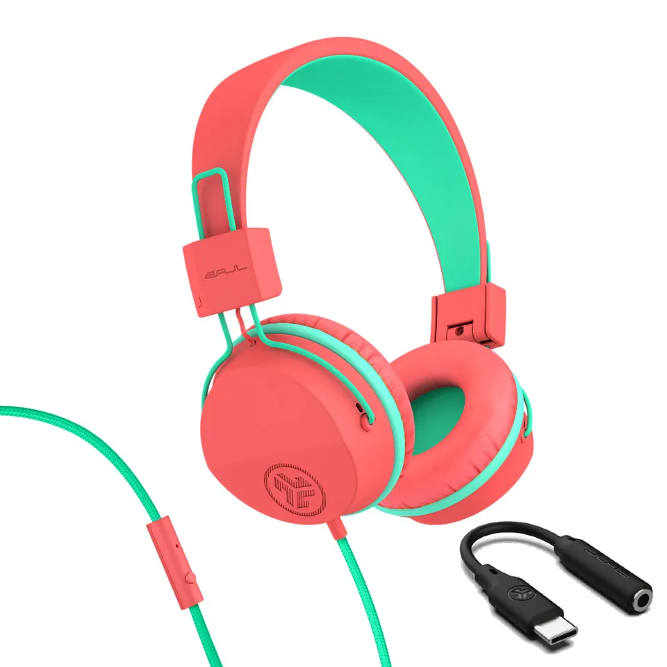 jlab-jbuddies-studio-kinder-on-ear-kopfh-rer-mit-usb-c-kabelgebunden-auf-85-db-l image 1