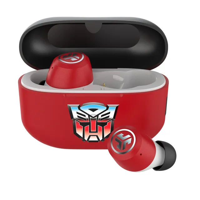 jlab-transformers-jbuds-anc-3-true-wireless-earbuds-autobots-edition-hybrid-acti image 1
