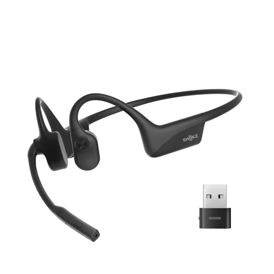 shokz-opencomm2-uc-knochenleitungs-headset-mit-loop110-usb-adapter image 1