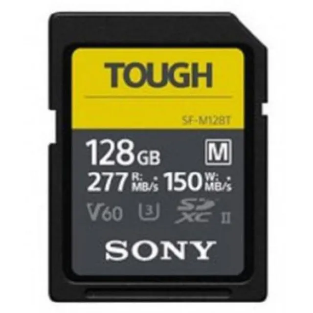 sony-sf-m128t-tough-128gb-sdxc-speicherkarte-uhs-ii-v60-277-mb-s-lesen-150-mb-s- image 1