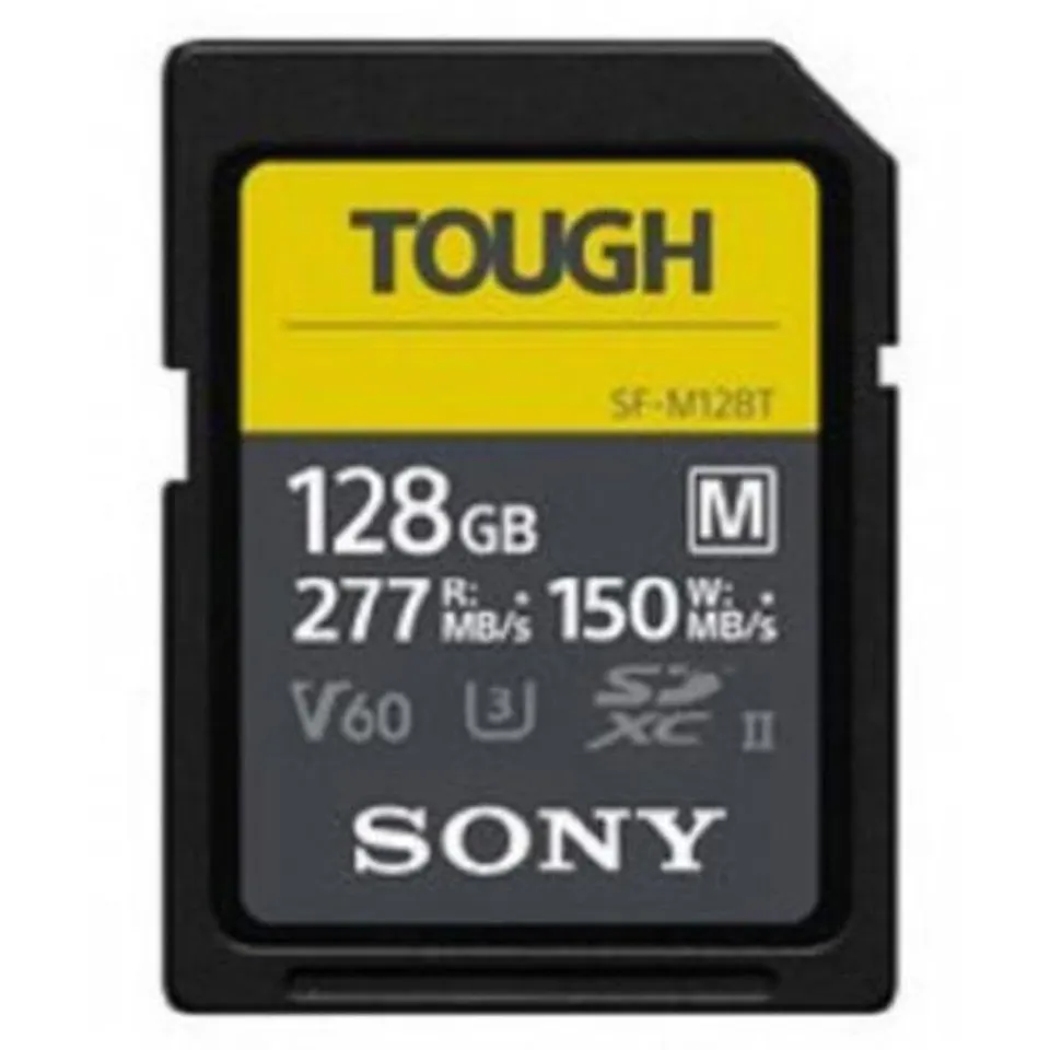 sony-sf-m128t-tough-128gb-sdxc-speicherkarte-uhs-ii-v60-277-mb-s-lesen-150-mb-s- image 1