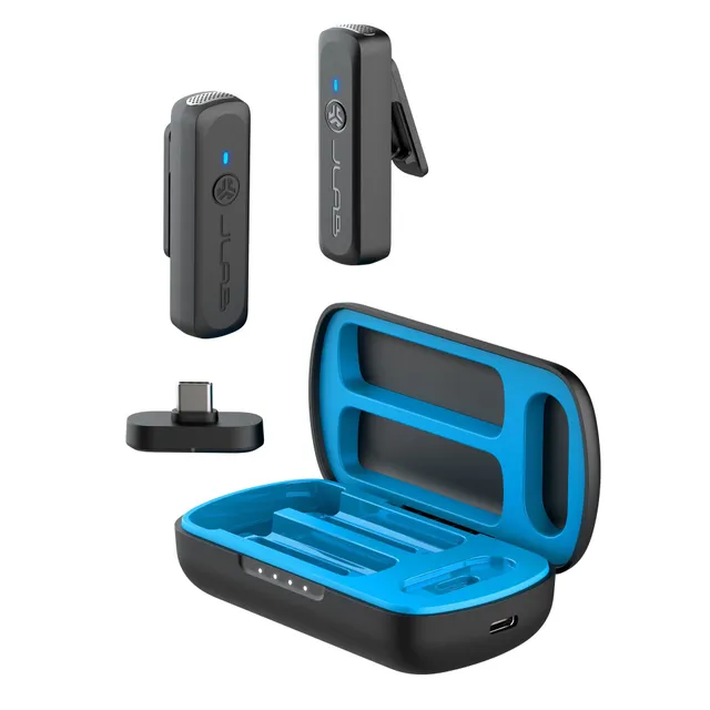 jlab-create-wireless-lav-mic-system-schwarz-usb-c-lavalier-funkmikrofon-set-f-r- image 1