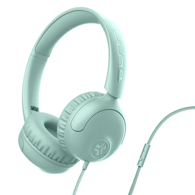jlab-studio-2-wired-on-ear-headphones-mint-40mm-treiber-mikrofon-lebenslange-gar image 1