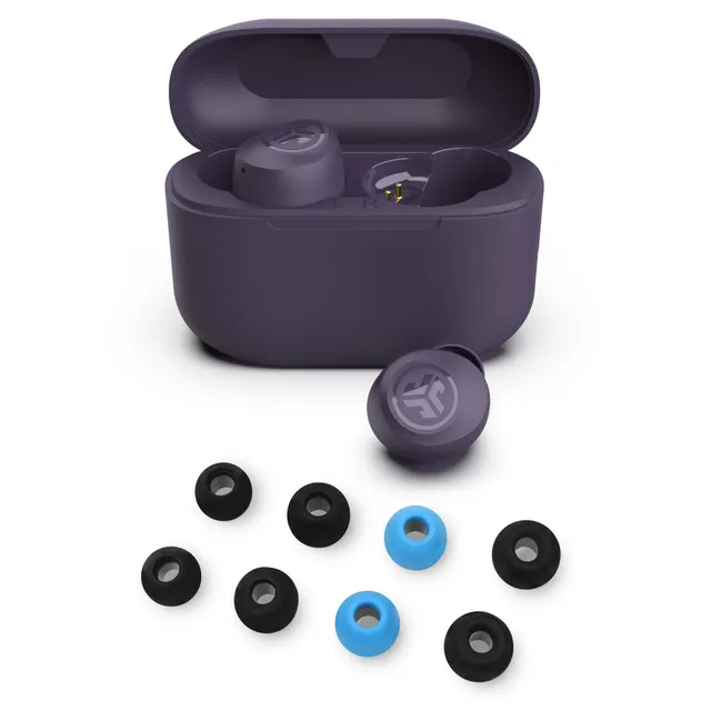 jlab-go-pop-violet-true-wireless-earbuds-mit-cloud-foam-tips-geschenkset image 1