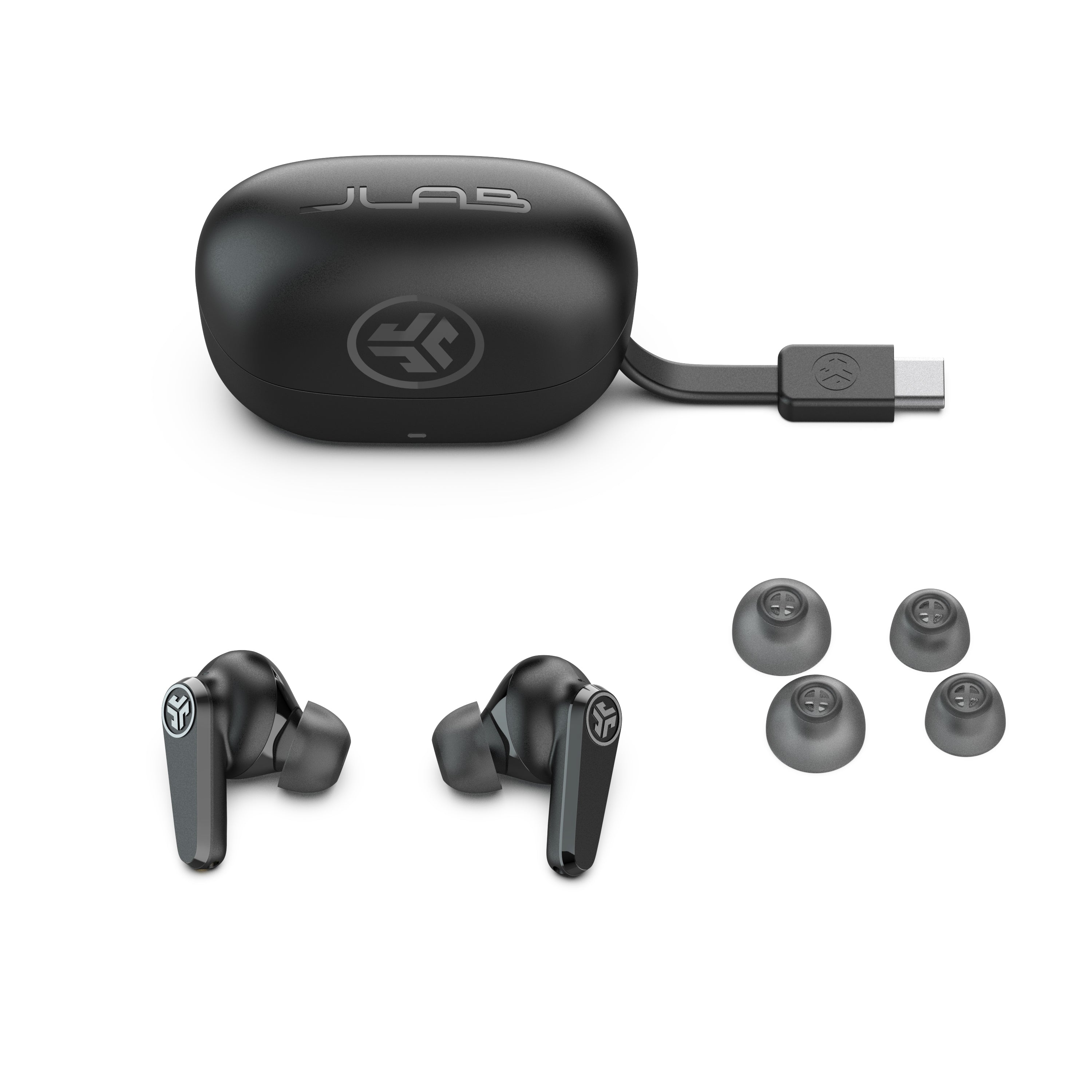 jlab-epic-pods-anc-true-wireless-earbuds-black-gift-set-adaptive-anc-dual-driver image 8