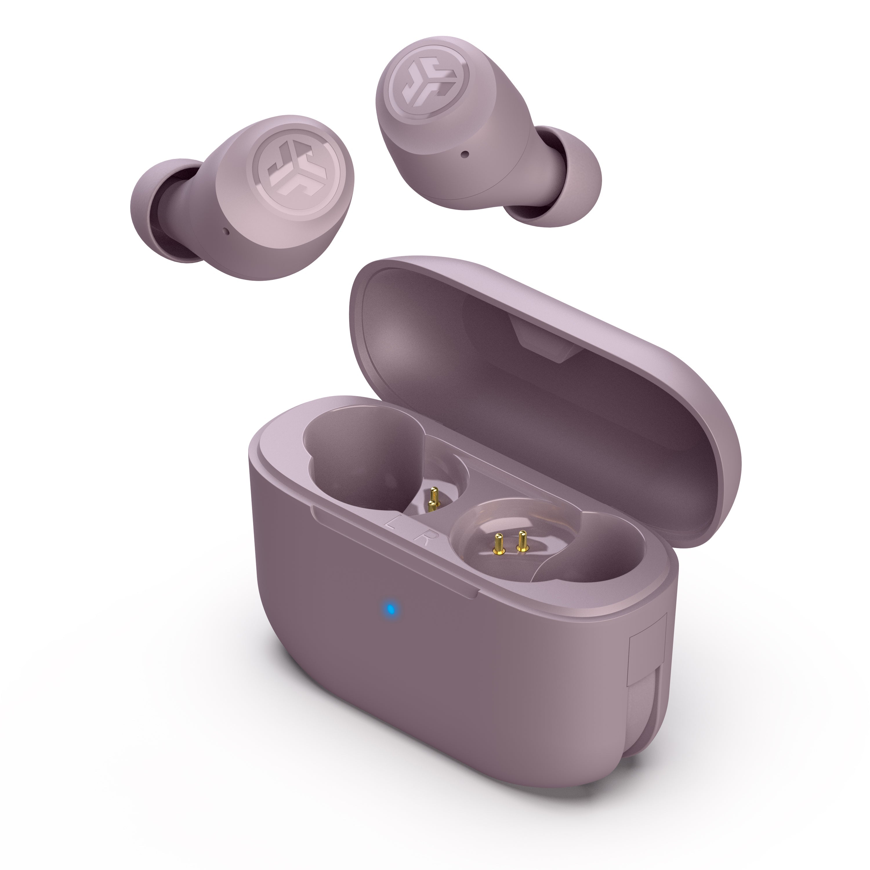 jlab-go-pop-cloud-mauve-true-wireless-earbuds-cloud-foam-tips-gift-set image 5