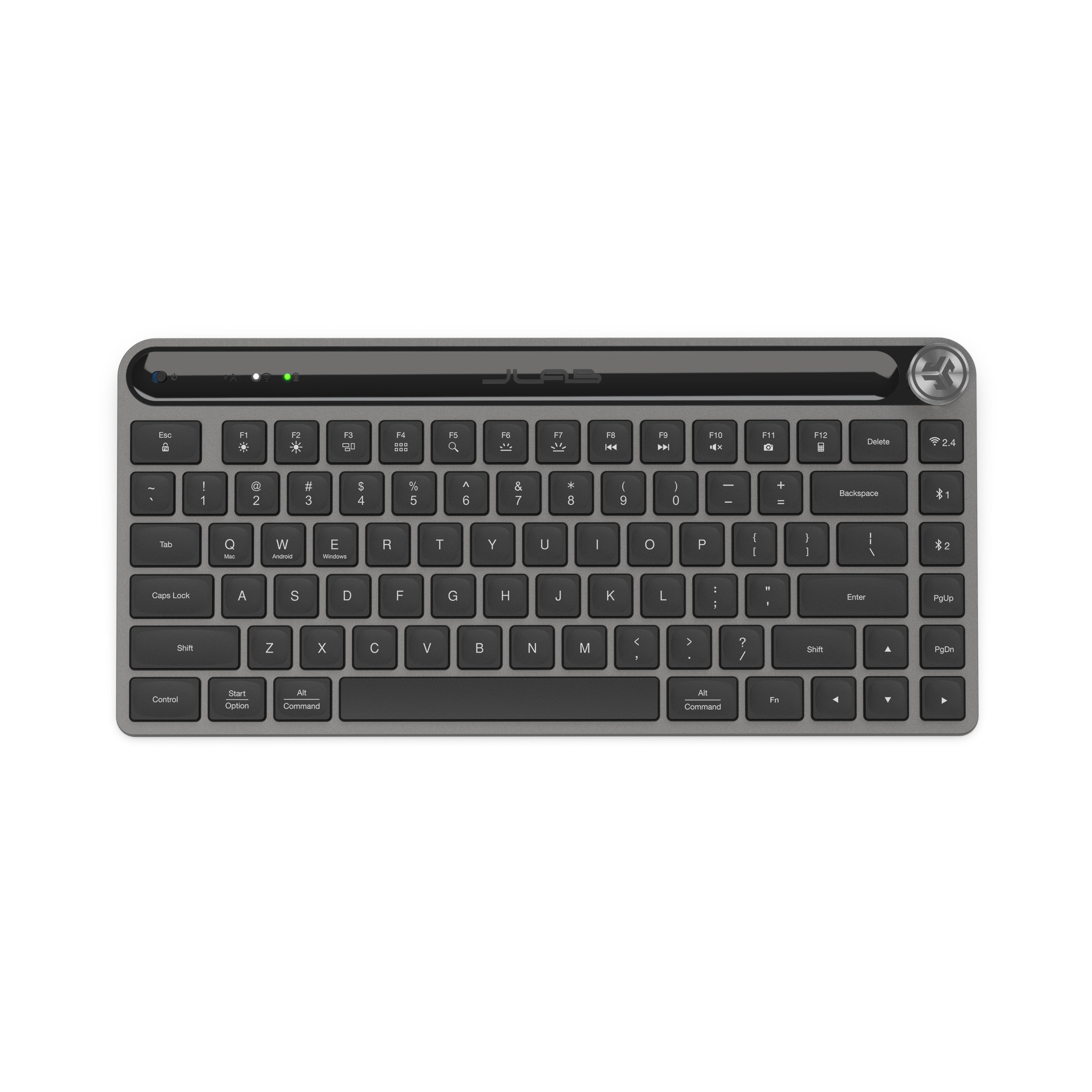 jlab-epic-mini-wireless-60-tastatur-schwarz-mit-2-4ghz-usb-c-dongle-bluetooth-5- image 1