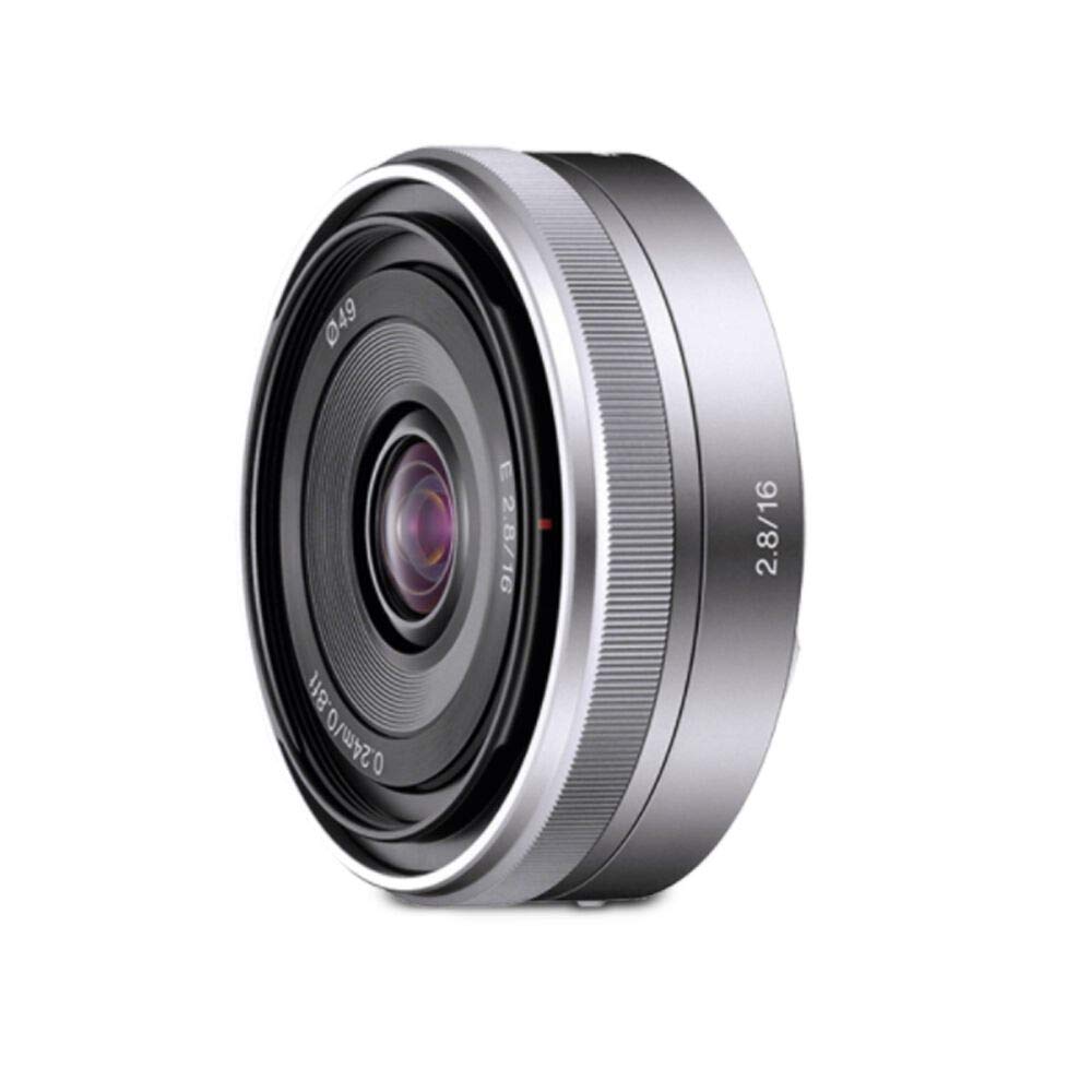 sony-sel16f28-16mm-f2-8-super-weitwinkel-festbrennweite-aps-c-e-mount-silber image 1