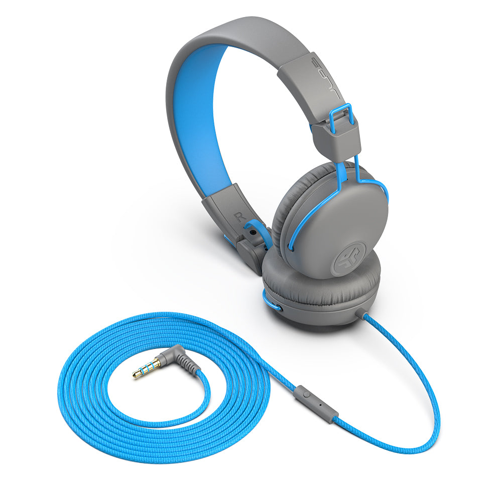 jlab-studio-on-ear-kabelgebundene-kopfh-rer-graphite-blue-mit-mikrofon-und-40-mm image 5