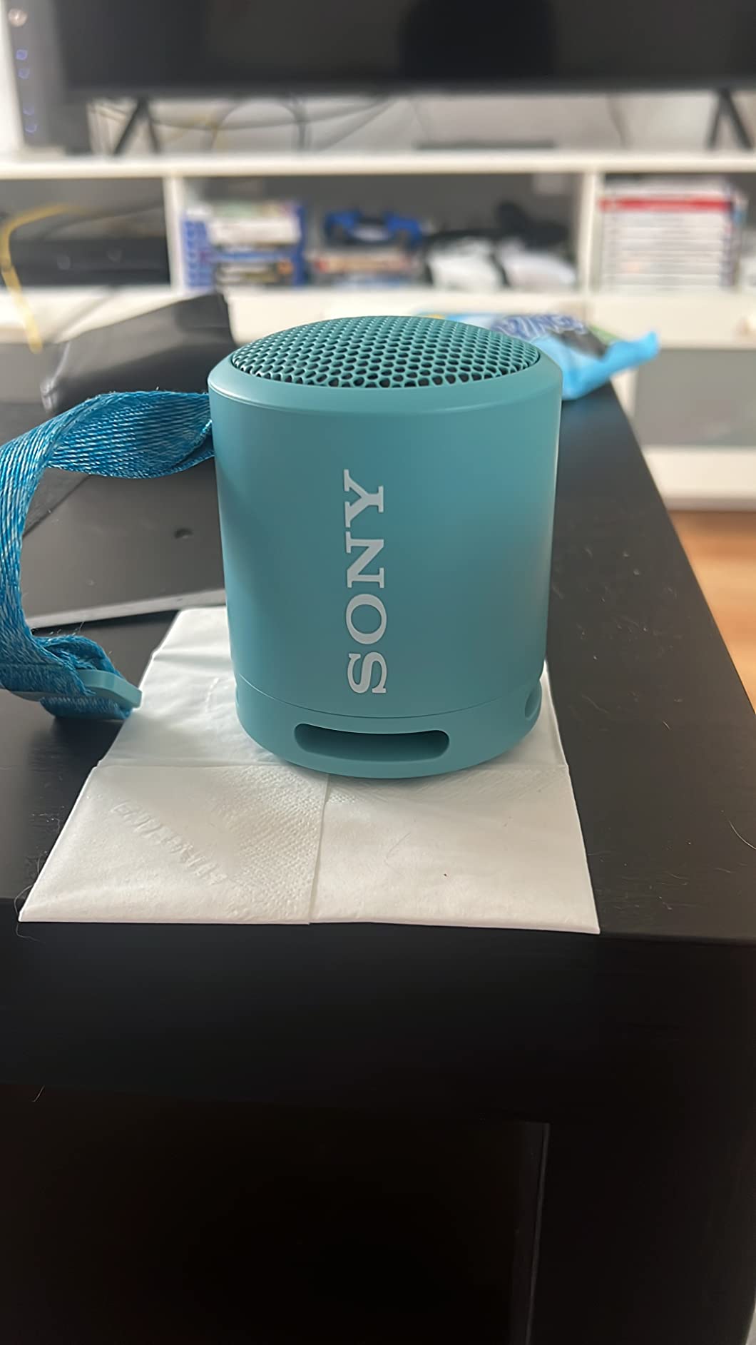 Blaue Farbe ist schön