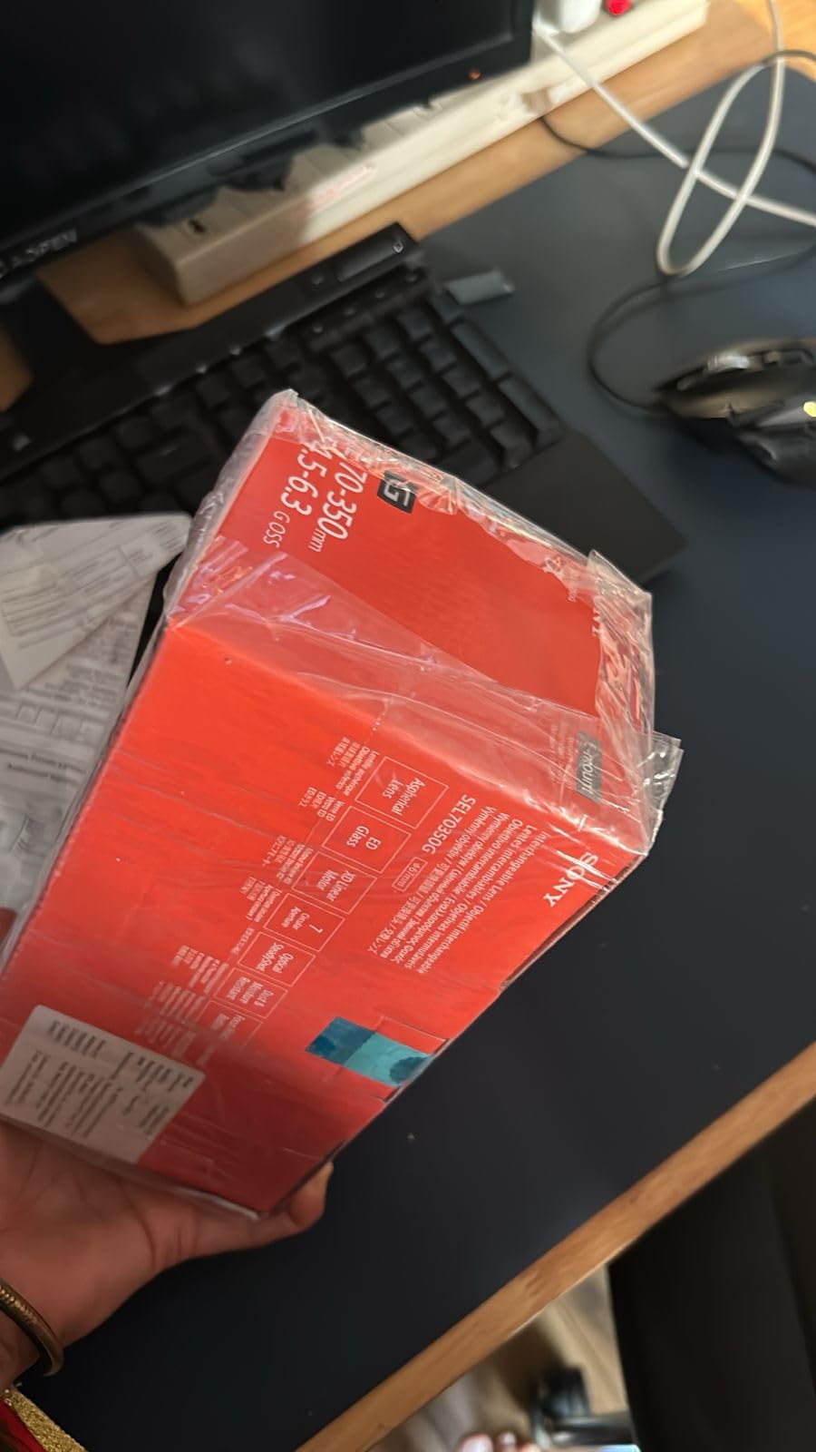 Top Optik, etwas schwer