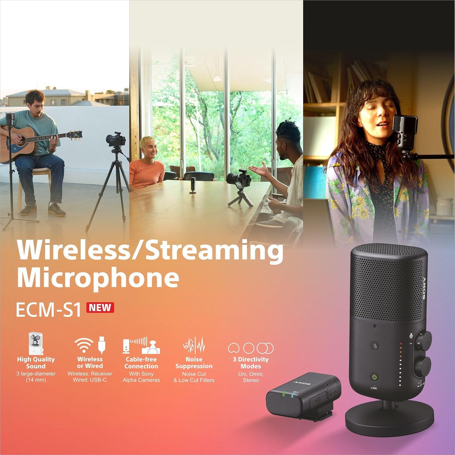 sony-ecm-s1-streaming-mikrofon-bluetooth-kabellos-noise-cancelling-usb-f-r-podca image 3