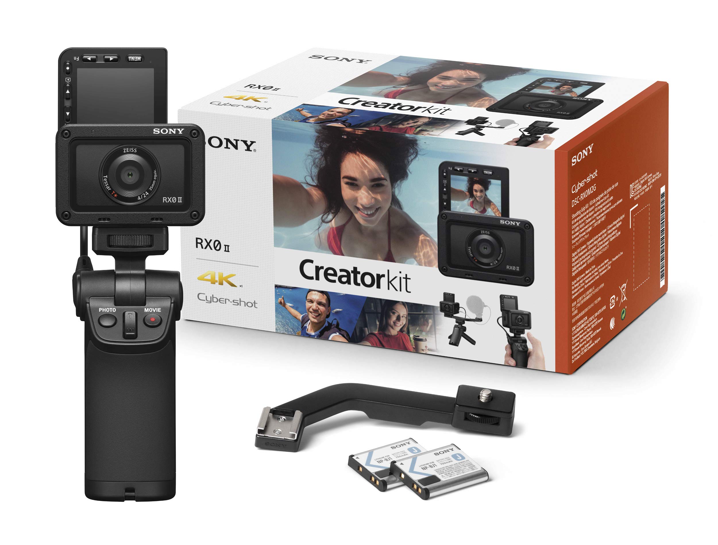 sony-rx0-ii-creator-kit-ultra-kompakte-robuste-kamera-mit-aufnahmegriff-vct-sgr1 image 2