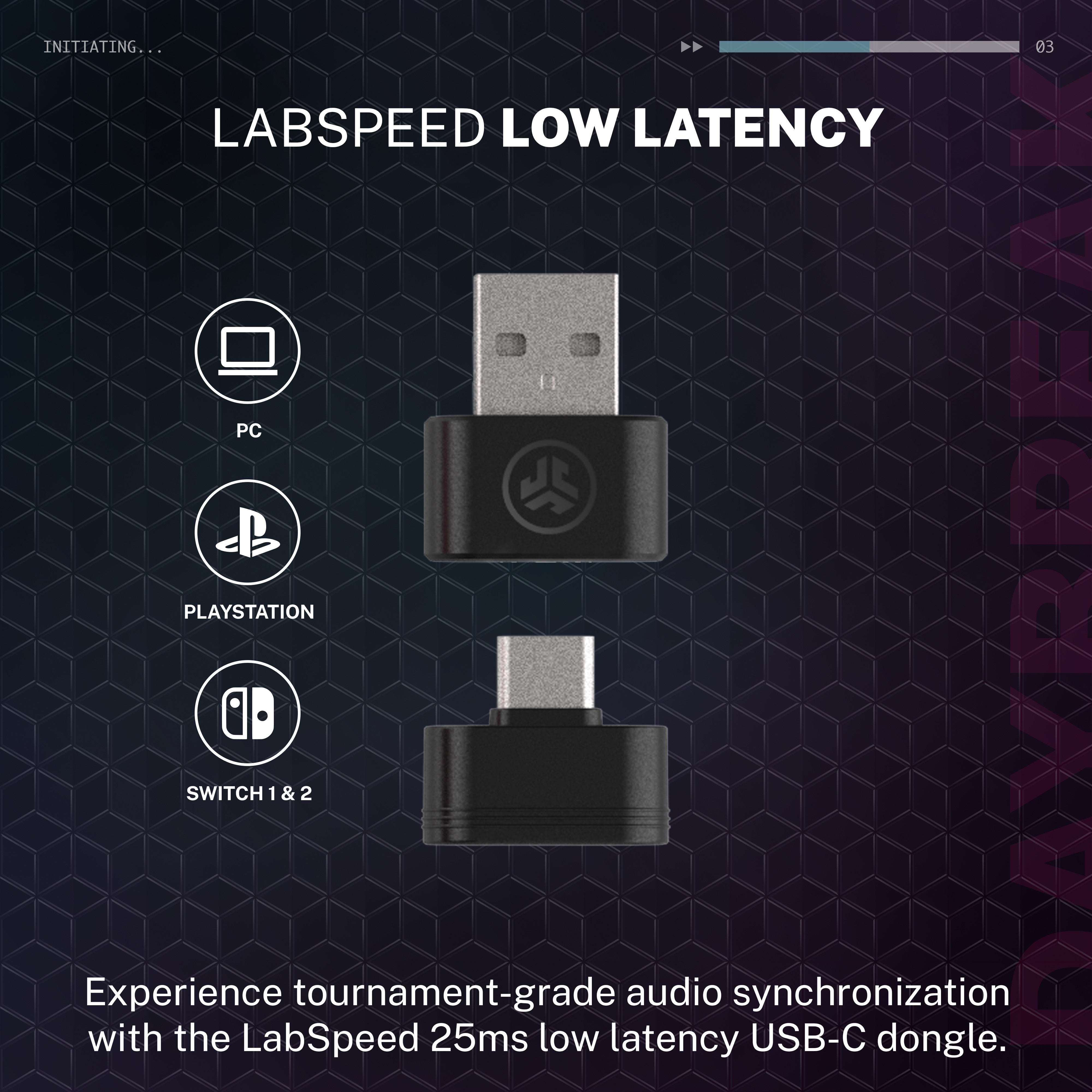 jlab-daybreak-wireless-gaming-headset-schwarz-dual-treiber-dts-spatial-audio-100 image 8