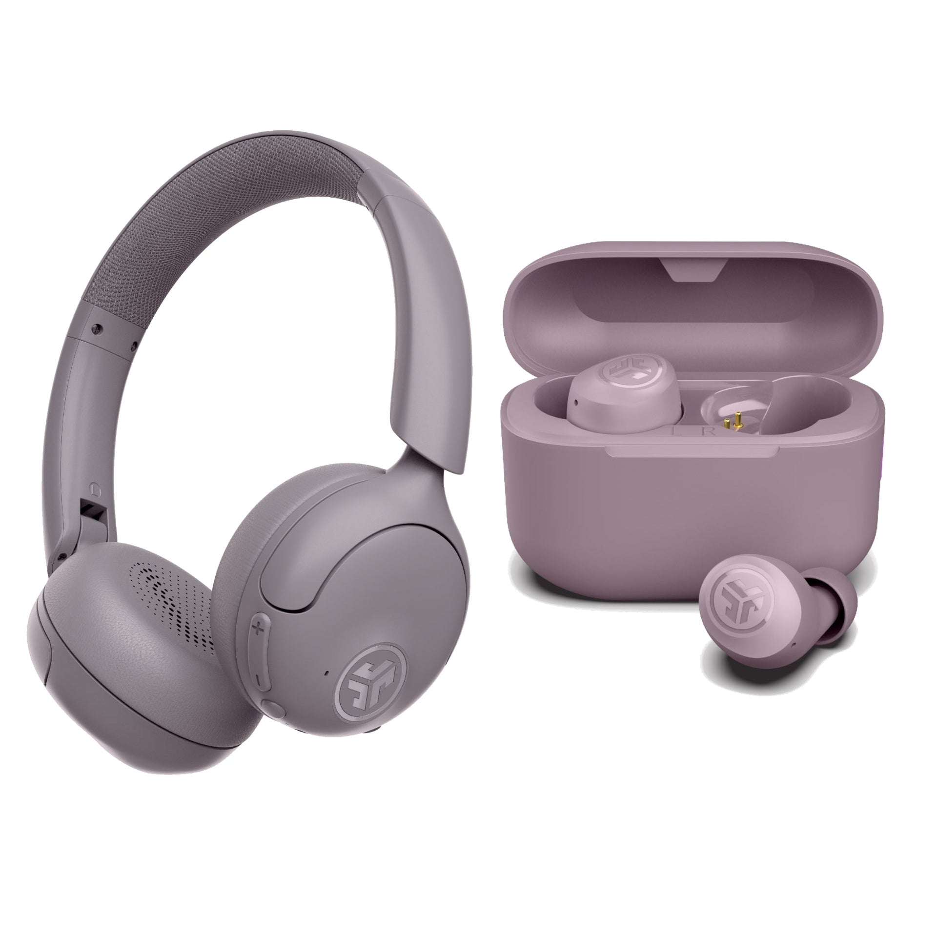 jlab-go-lux-headphones-go-pop-earbuds-set-mauve-kabellose-over-ear-kopfh-rer-mit image 1