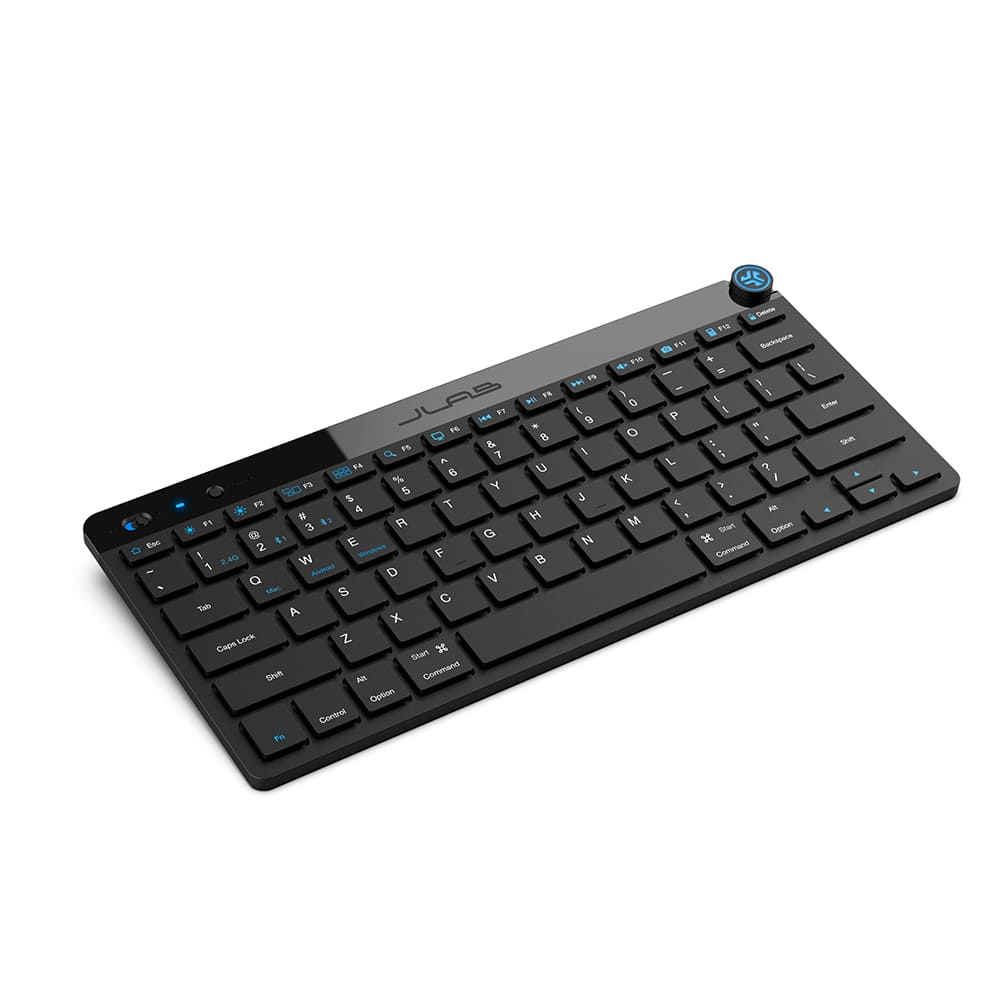 jlab-go-wireless-keyboard-black-60-kompakte-wireless-tastatur-mit-media-knob-blu image 5
