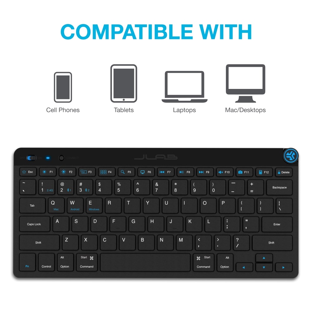 jlab-go-wireless-keyboard-black-60-kompakte-wireless-tastatur-mit-media-knob-blu image 2