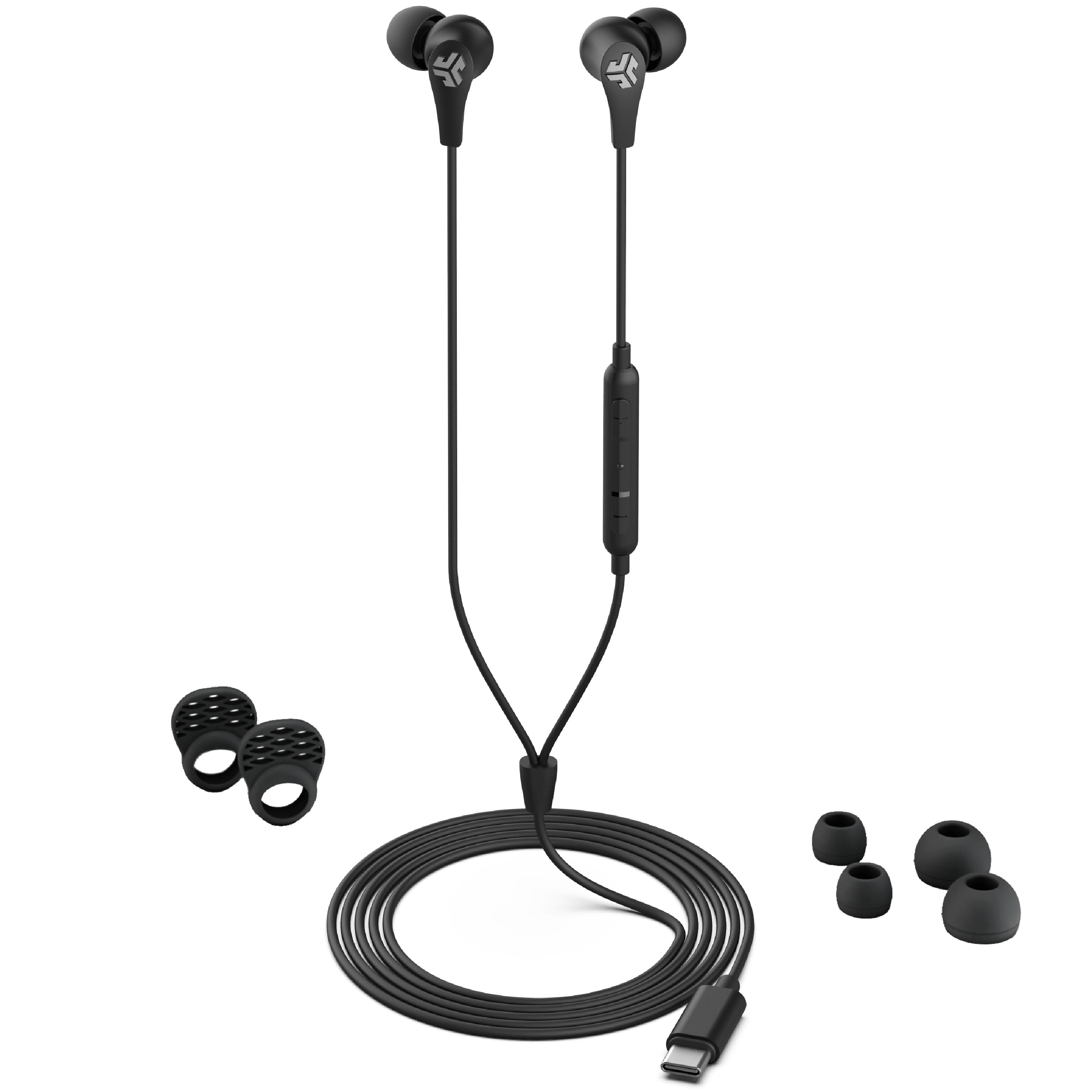 jlab-jbuds-pro-usb-c-kabelgebundene-in-ear-kopfh-rer-schwarz-10-mm-treiber-unive image 7