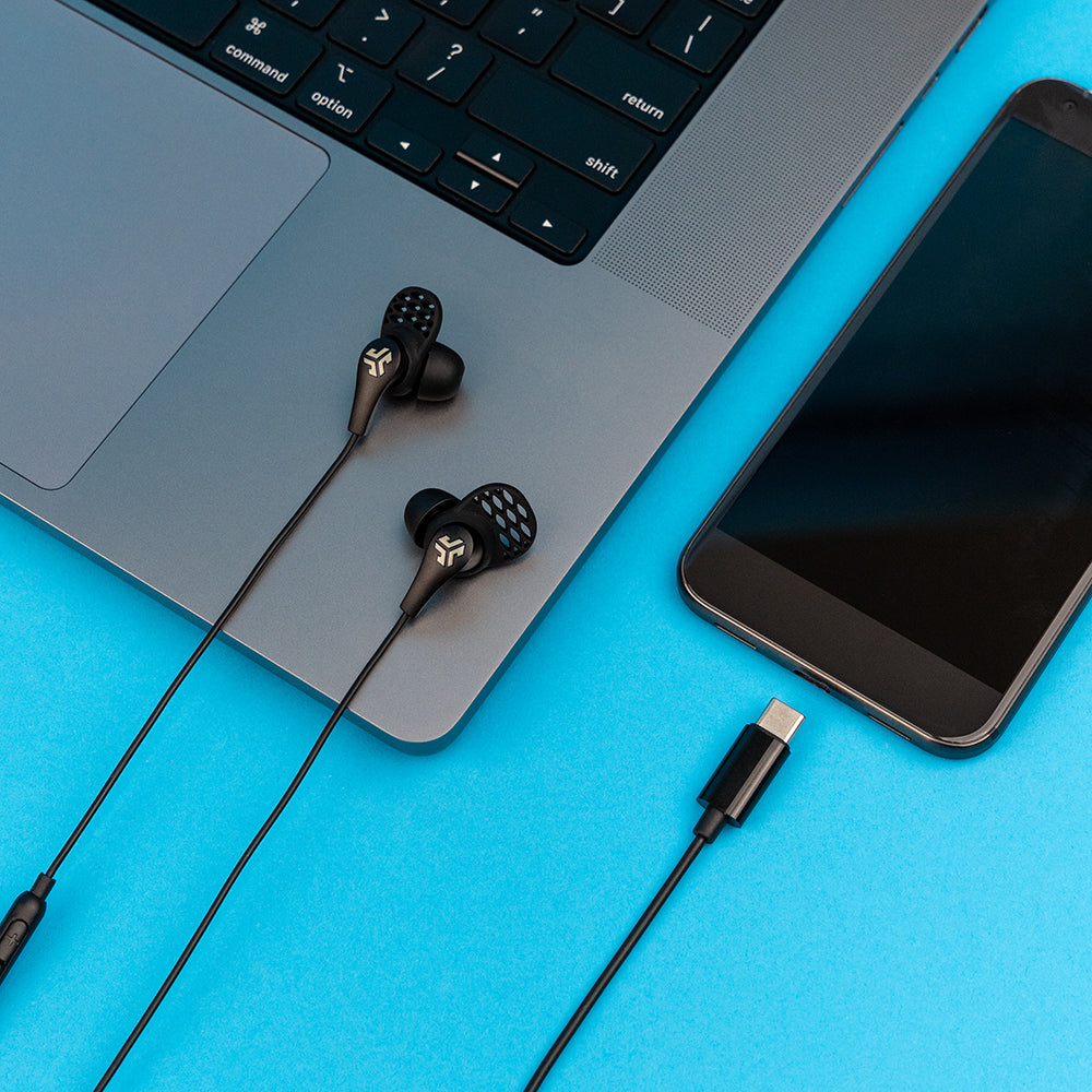 jlab-jbuds-pro-usb-c-kabelgebundene-in-ear-kopfh-rer-schwarz-10-mm-treiber-unive image 3