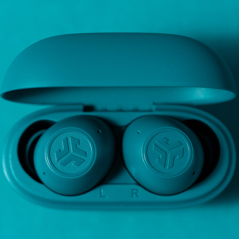 jlab-go-pop-anc-teal-true-wireless-earbuds-cloud-foam-tips-bundle image 6