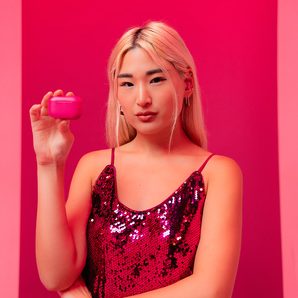 jlab-go-pop-dark-pink-true-wireless-earbuds-mit-cloud-foam-tips-geschenkset-in-e image 3
