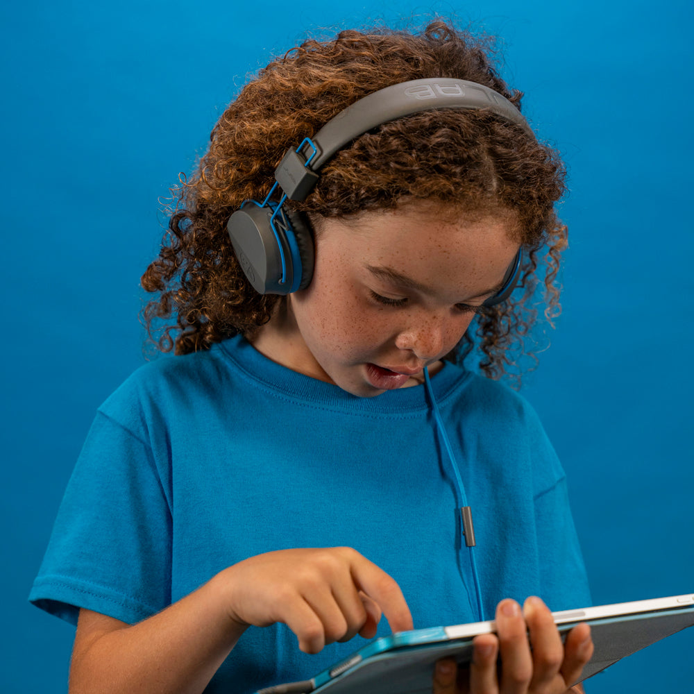 jlab-jbuddies-studio-on-ear-kinderkopfh-rer-usb-c-blau-grau-85db-lautst-rkebegre image 2