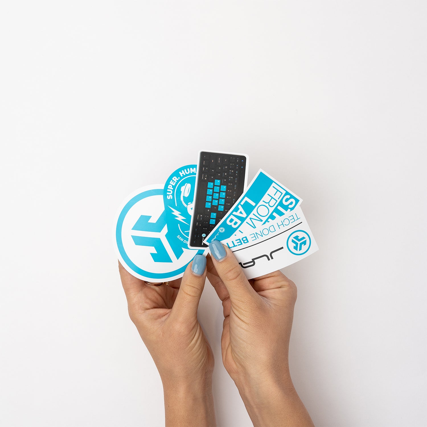 jlab-sticker-pack-registration-gift-6-teiliges-jlab-audio-aufkleberset-mit-findy image 2