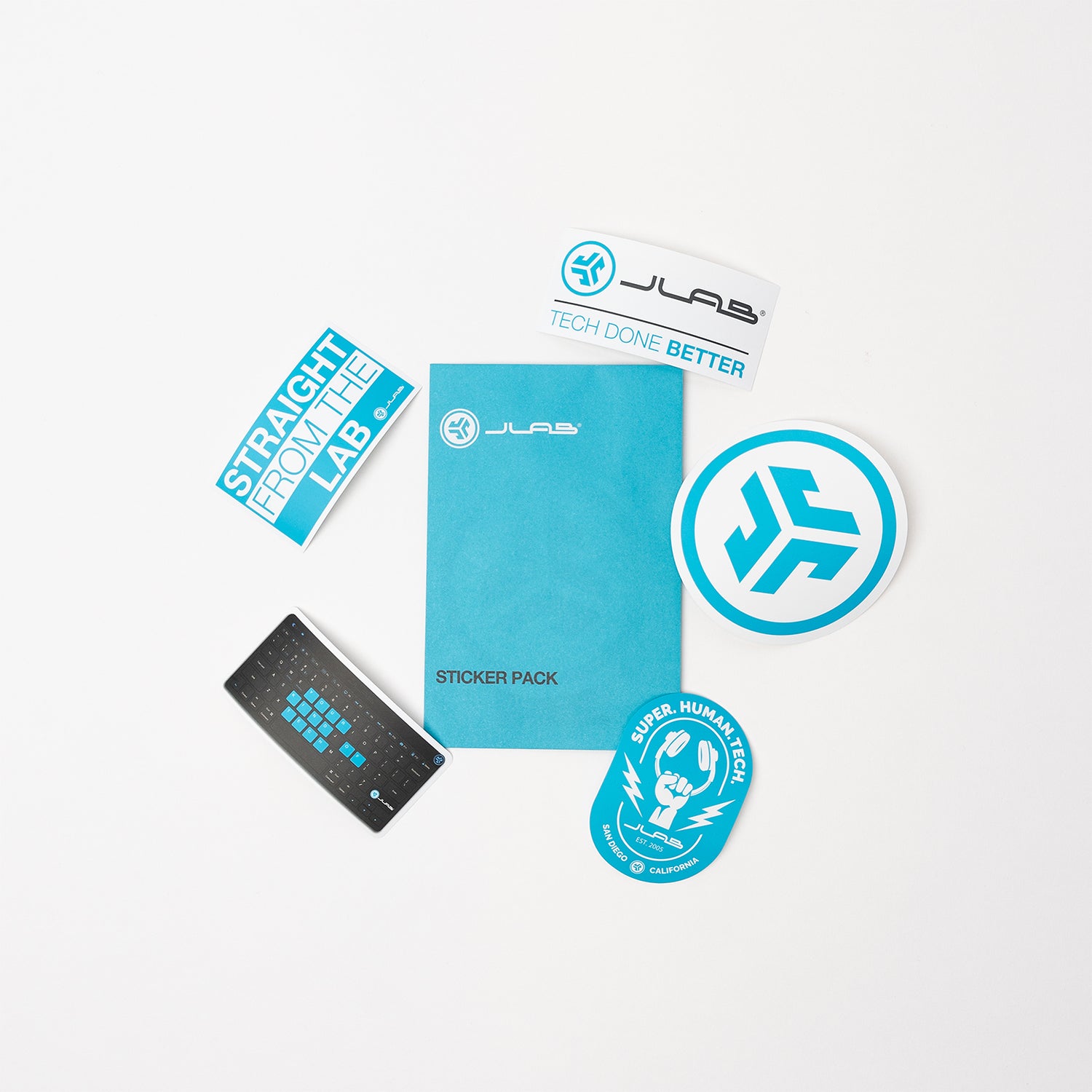 jlab-sticker-pack-registration-gift-6-teiliges-jlab-audio-aufkleberset-mit-findy image 1