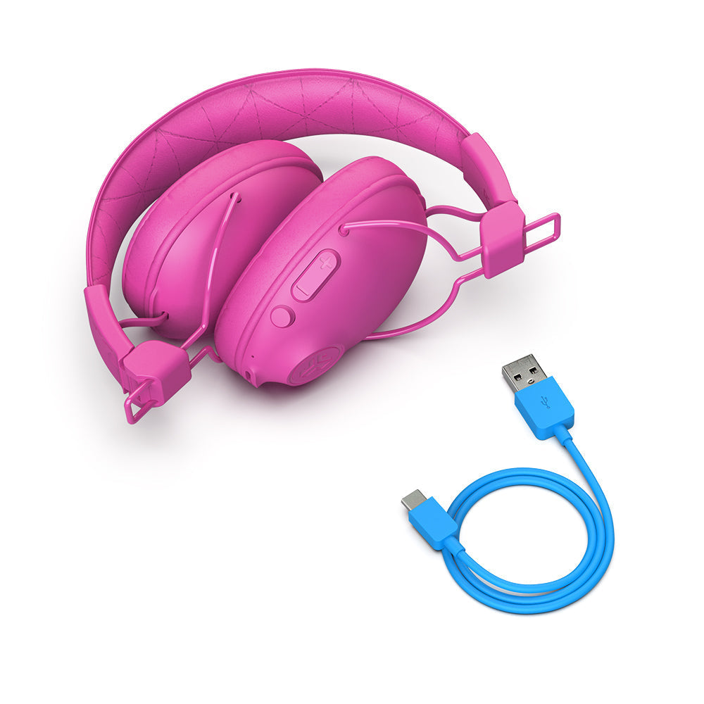 jlab-studio-pro-wireless-over-ear-headphones-pink-50-h-playtime-eq3-faltbar image 6