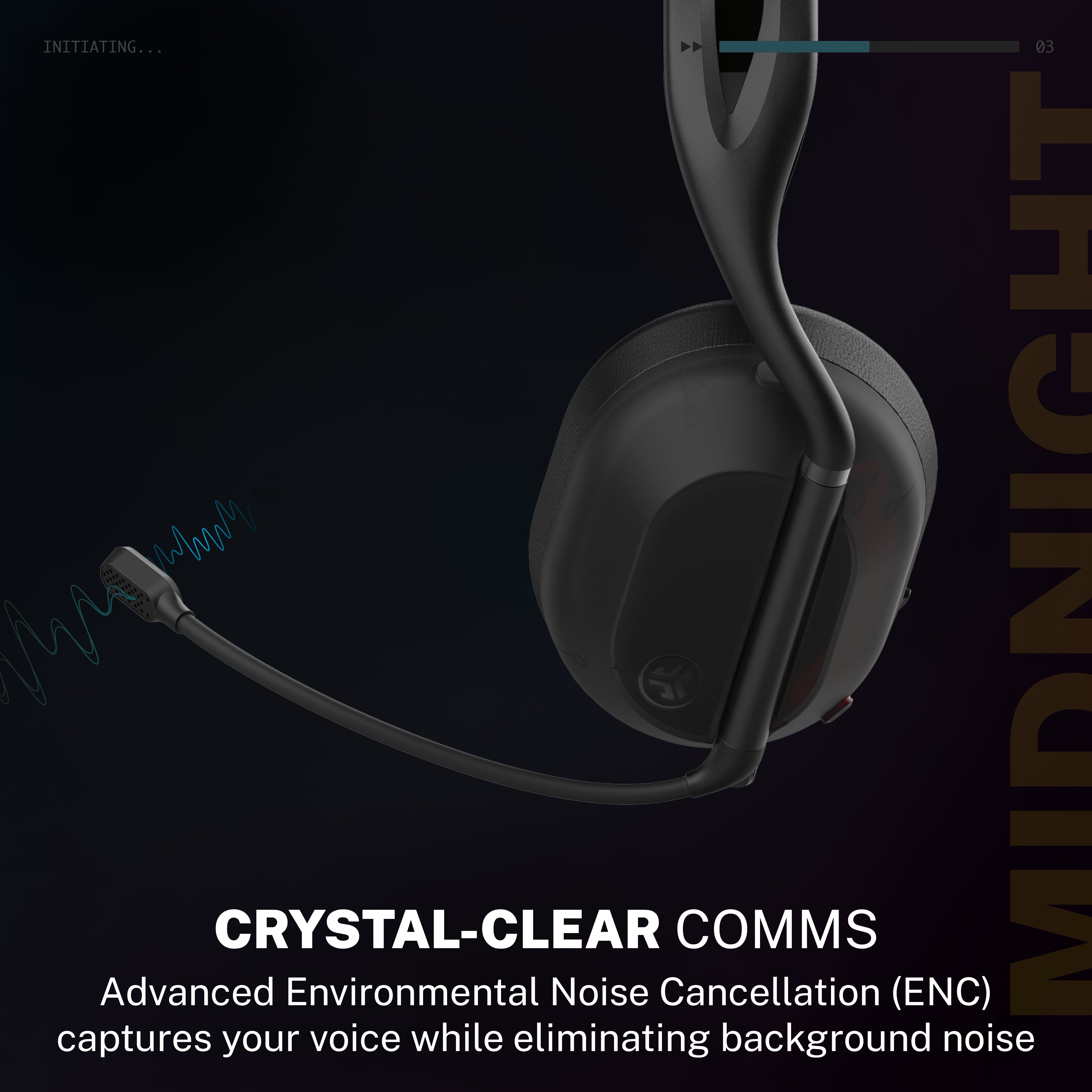 jlab-midnight-wireless-gaming-headset-black-50-mm-driver-spatial-audio-100-h-akk image 4