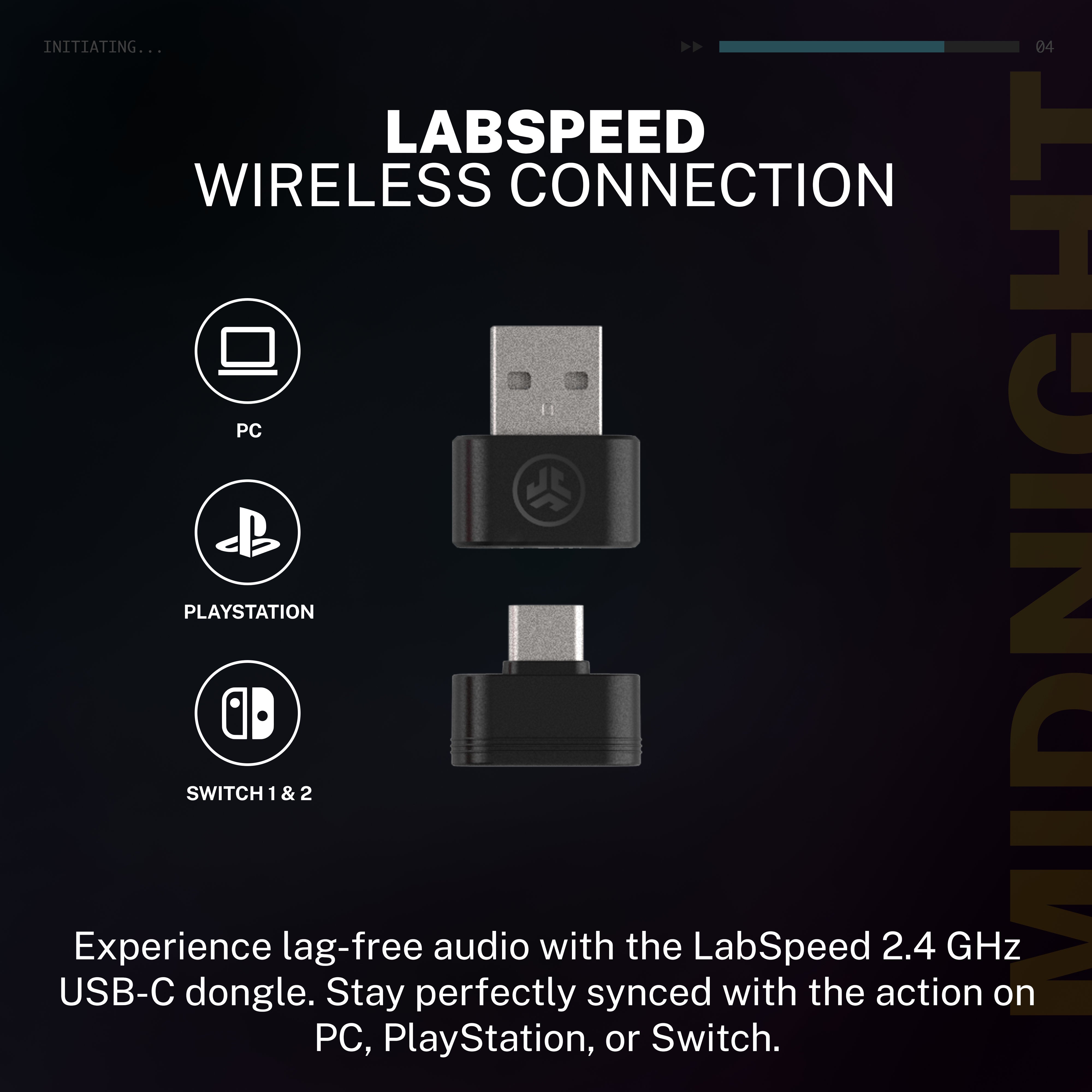 jlab-midnight-wireless-gaming-headset-black-50-mm-driver-spatial-audio-100-h-akk image 5