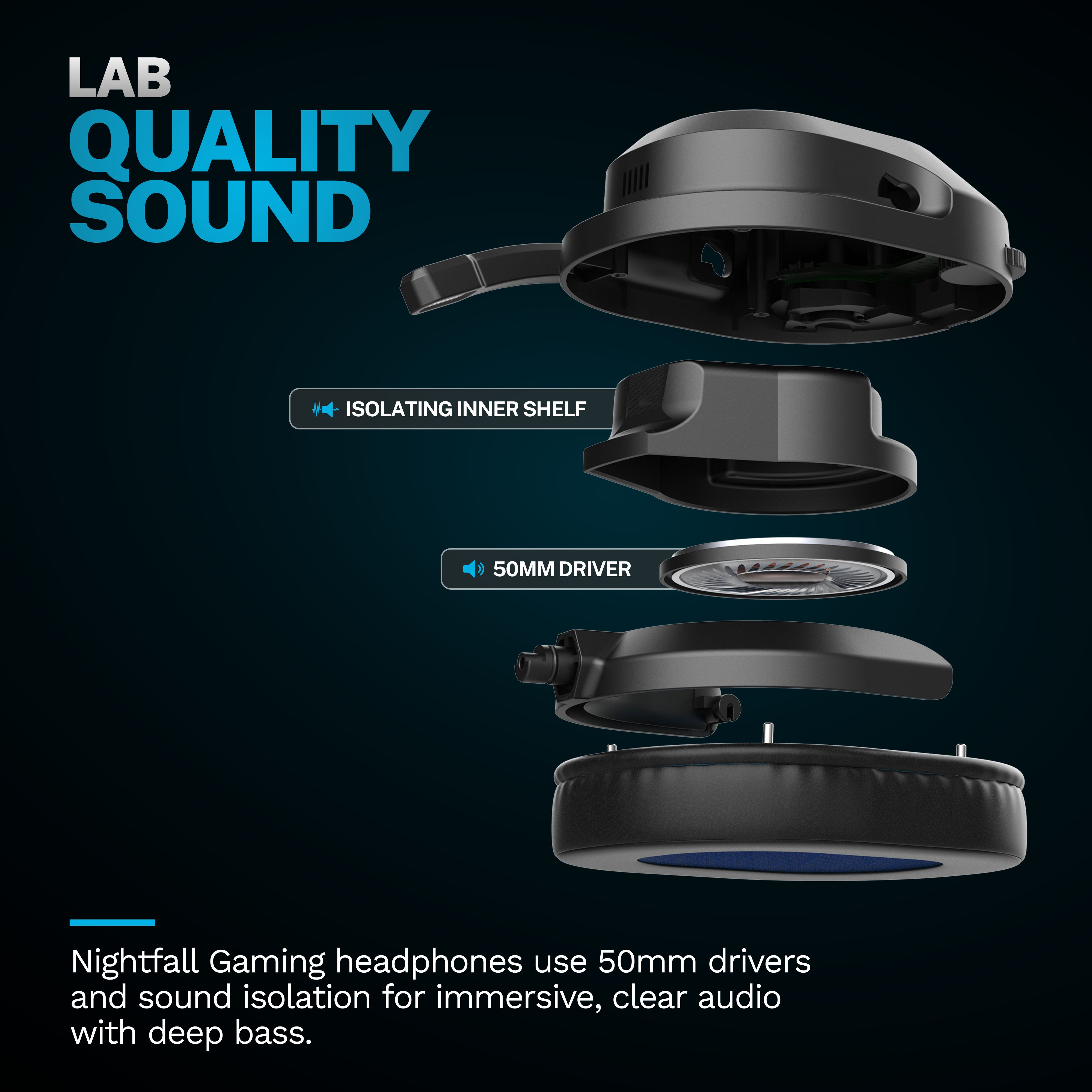 jlab-nightfall-wireless-gaming-headset-schwarz-over-ear-gaming-headset-mit-70-st image 4