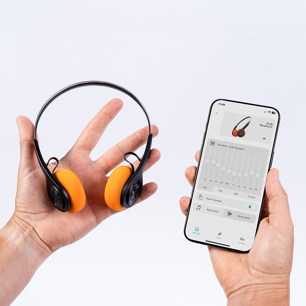 jlab-rewind-2-wireless-retro-headphones-black-bluetooth-multipoint-20-std-akku-r image 3