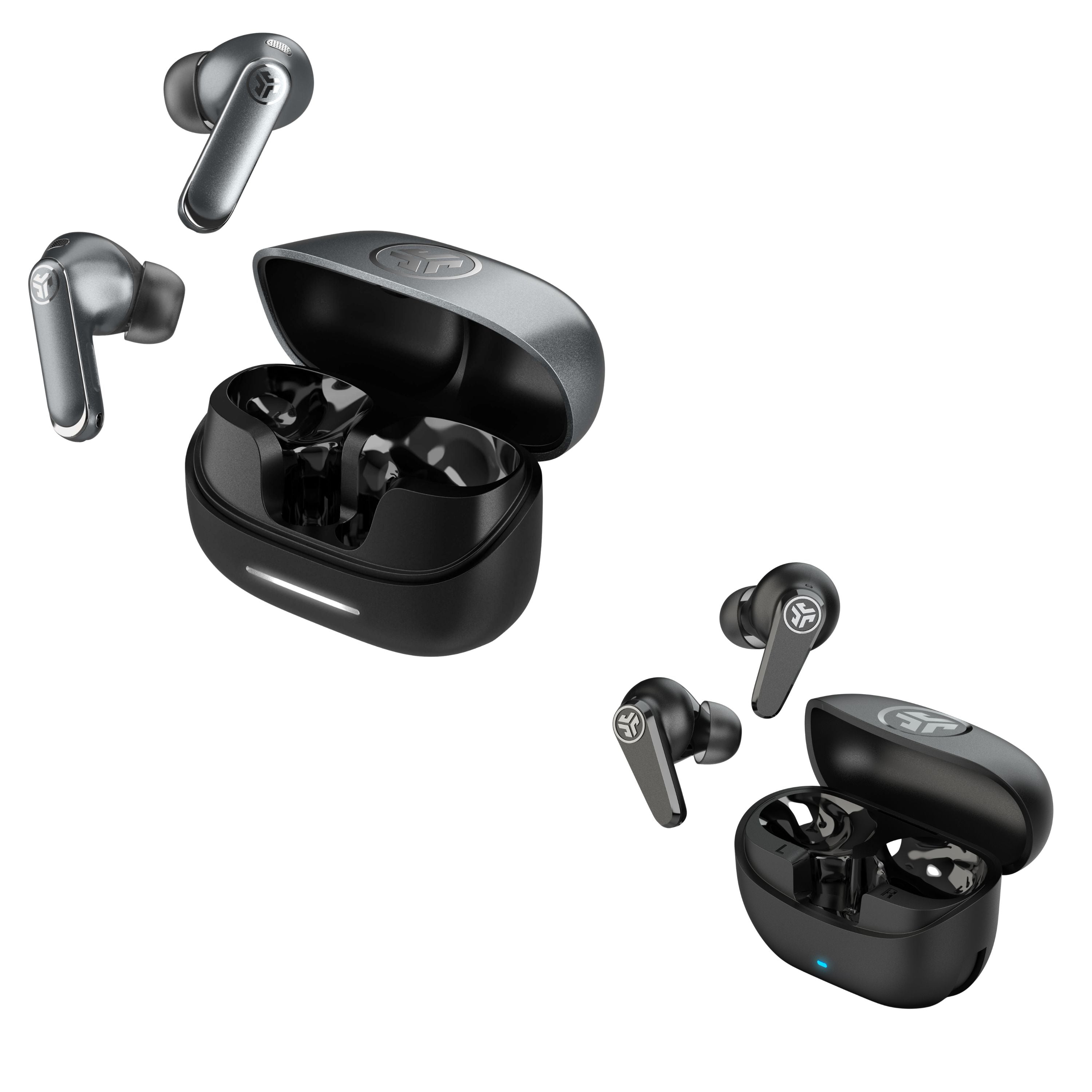 jlab-epic-pods-anc-true-wireless-earbuds-black-gift-set-adaptive-anc-dual-driver image 2