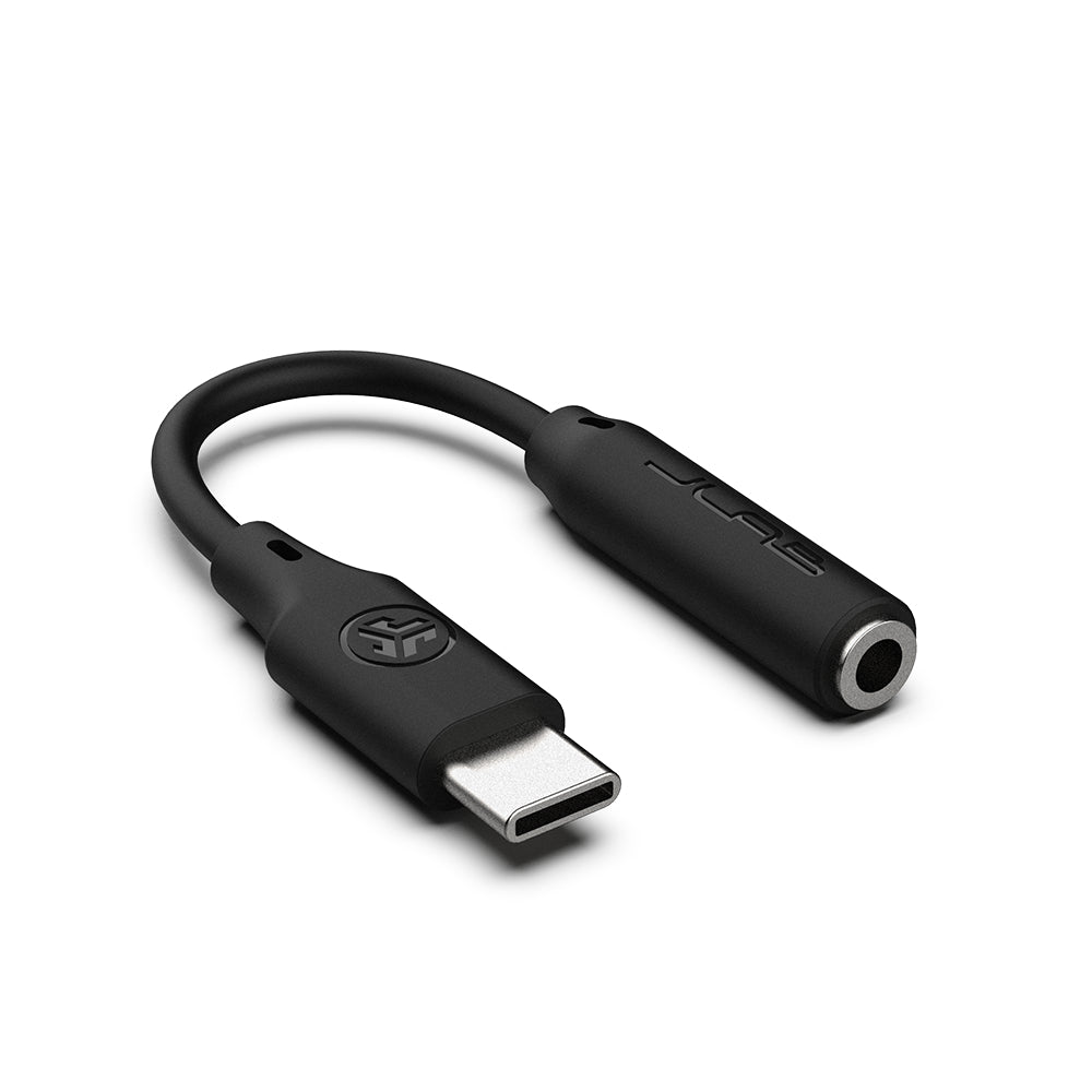 jlab-usb-c-auf-3-5-mm-klinkenadapter-schwarz-16-bit-48-khz-audio-mit-mikrofon-un image 1